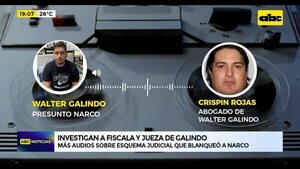 Video: Más audios sobre esquema judicial que blanqueó a narco - ABC Noticias - ABC Color