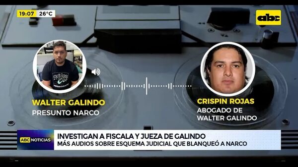 Video: Más audios sobre esquema judicial que blanqueó a narco - ABC Noticias - ABC Color