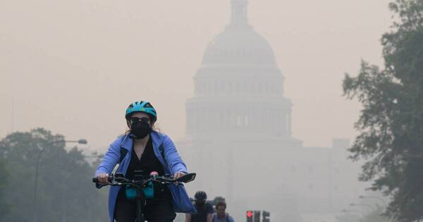 La Nación / El humo tóxico se disipa en el noreste de Estados Unidos