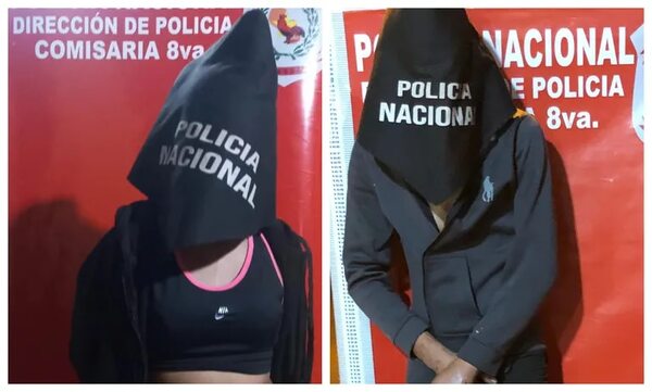 Policía detiene a pareja de motoasaltantes en Capiatá - Policiales - ABC Color