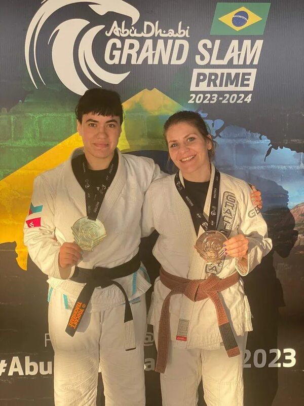 Bóveda y Grenno, en lo más alto del Circuito Mundial de Jiu Jitsu - Polideportivo - ABC Color