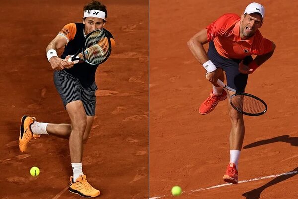 Djokovic deja atrás a Alcaraz y va por su 23° grande ante Ruud - Polideportivo - ABC Color