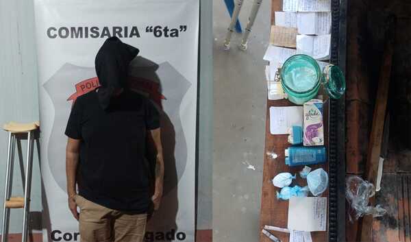 DETIENEN POR SEGUNDA VEZ A UN HOMBRE POR POSESIÓN DE ESTUPEFACIENTES