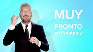 [VIDEO] ¡Marcelo Tinelli avisó que viene a Paraguay!