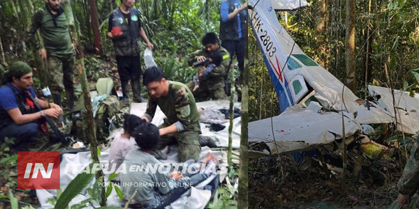 UN BEBÉ Y TRES NIÑOS PERDIDOS SOBREVIVIERON 40 DÍAS EN LA SELVA - Itapúa Noticias