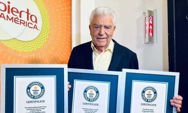 ¡Gigante! Don Francisco rompió tres récords Guinness