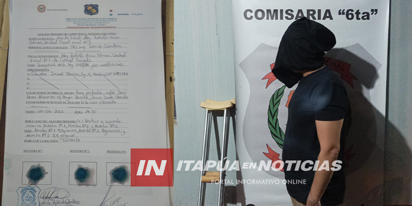CNEL. BOGADO: ALLANARON UNA VIVIENDA E INCAUTARON DROGAS - Itapúa Noticias