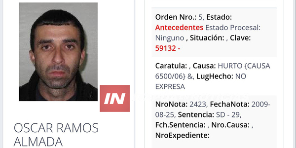 JUEZA ORDENÓ “NO MOLESTAR” A SUJETO CON ROSARIO DE ANTECEDENTES - Itapúa Noticias