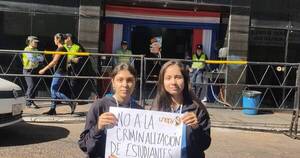 La Nación / Unepy rechaza control de mochilas y pide soluciones