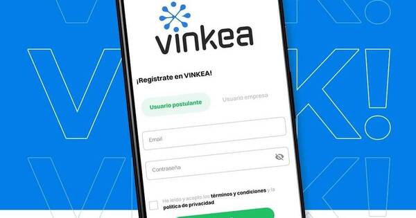 La Nación / Vinkea, la aplicación que facilita postular a empleos ahorrando tiempo y recursos