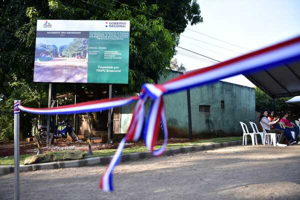 Calles de Ciudad del Este fueron mejoradas con apoyo de Itaipu - .::Agencia IP::.