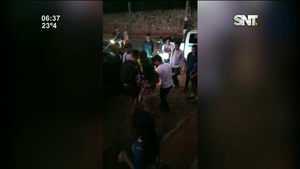 Salía del colegio y la atropelló una moto - SNT