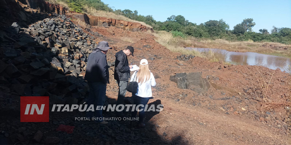 FISCALIZADORES DEL MADES VERIFICARON LA ZONA DE BARRERO GUAZÚ EN CAMBYRETÁ - Itapúa Noticias