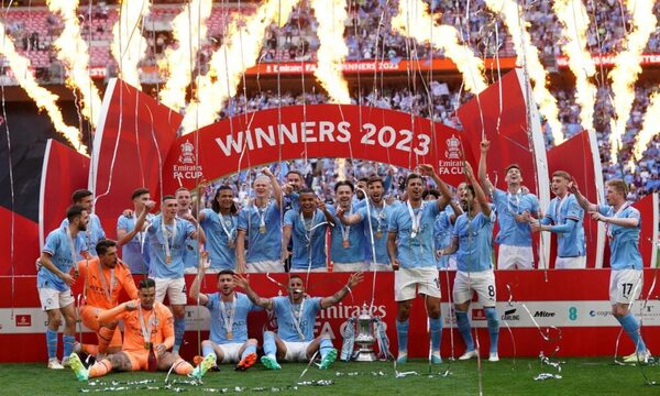 Guardiola logró consagrar al City como campeón de la Champions