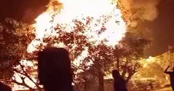 La Nación / Gran explosión de combustible sacude Clorinda y Nanawa