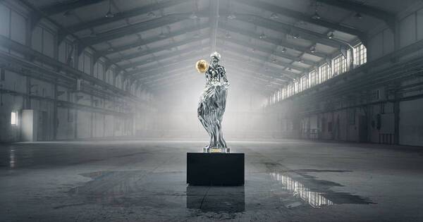 La Nación / Inteligencia artificial expone su “estatua imposible” en museo