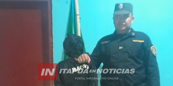 APREHENDIERON A SUJETO ARMADO QUE AMENAZABA A VECINOS - Itapúa Noticias