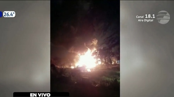 Explota depósito de combustible en Clorinda - Noticias Paraguay