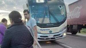 Pasajera falleció tras ser impactada por una piedra