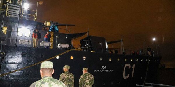 Como homenaje a la Paz del Chaco, el Cañonero Paraguay parte a Puerto Rosario