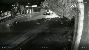 Sufrió dos accidentes en menos de un minuto - SNT