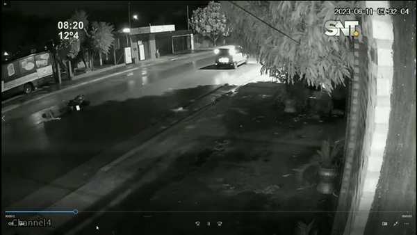 Sufrió dos accidentes en menos de un minuto - SNT