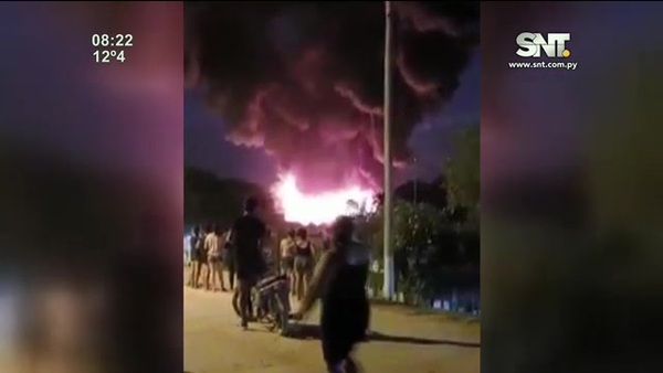 Estalló un depósito ilegal de combustible - SNT