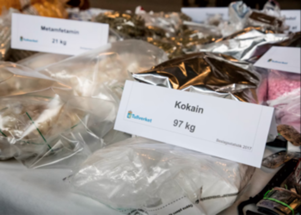 Decomisos en Suecia develan búsqueda de rutas secundarias para enviar cocaína a Europa