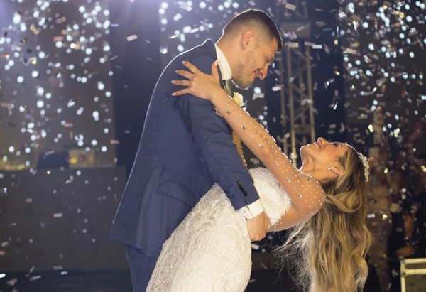Jéssica Torres y Óscar Portillo tuvieron una boda celestial - Te Cuento Paraguay