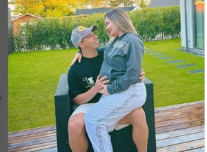 Nació Bastián, el hijo de Dahiana Bresanovich y Blas Riveros - Te Cuento Paraguay