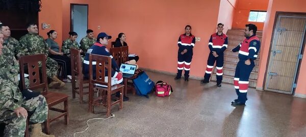 Reservistas navales son capacitados como socorristas - Nacionales - ABC Color