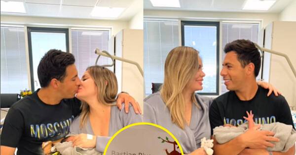 La Nación / ¡Nació baby Riveros! Dahiana y Blas recibieron a su hijo en Dinamarca