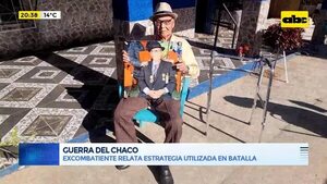 Video: Excombatiente recuerda batallas de la Guerra del Chaco  - Periodísticamente - ABC Color