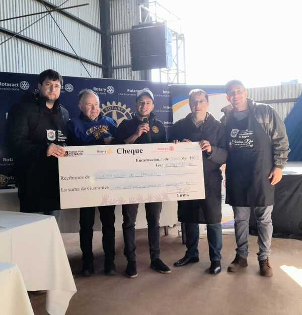 GRAN FESTIVAL Y COMILONA «TODOS POR CENADE» CONTÓ CON APOYO DE LA GOBERNACIÓN DE ITAPÚA