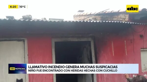 Video: Llamativo incendio genera muchas suspicacias - ABC Noticias - ABC Color