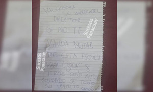 Suman y siguen las amenazas en escuelas, ahora en Zanja Pytâ: “Vas a ligar 8 tiros” - OviedoPress