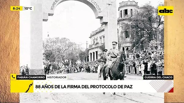 Video: 88 años de la firma del protocolo de Paz - ABC Noticias - ABC Color