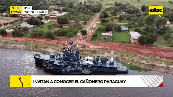 Video: Esperan a visitantes hoy en Puerto Rosario - ABC Noticias - ABC Color