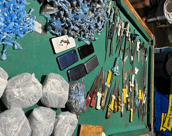 Requisa en Tacumbú: Incautan importante cantidad de estupefacientes y armas blancas - Unicanal