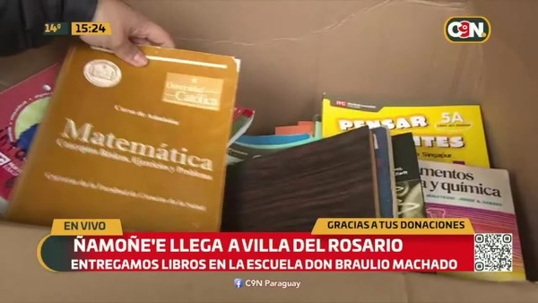 Ñamoñe'ẽ llega a Villa del Rosario - C9N