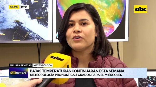 Video: Bajas temperaturas continuarán esta semana - ABC Noticias - ABC Color