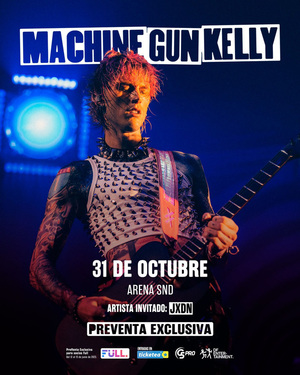 Machine Gun Kelly se presentará en el Arena SND el 31 de octubre - .::Agencia IP::.