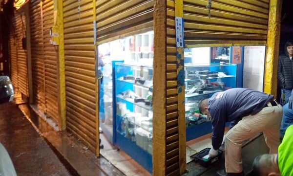 Trío de delincuentes reduce a golpes a anciano guardia de seguridad y luego desvalija comercio – Diario TNPRESS