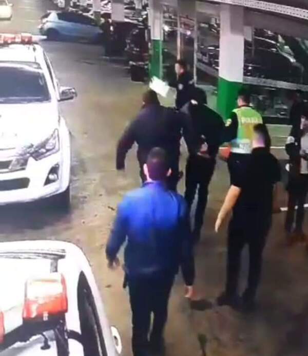 Rapai ka’ucho opyta preso por golpear a su concu en estacionamiento de un shopping - La Clave