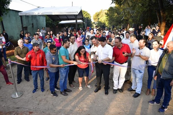 En Ciudad del Este, calles fueron mejoradas con apoyo de la Itaipú Binacional
