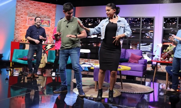 Lorena Azuca y su anécdota de cuando no quiso bailar cumbia | Telefuturo