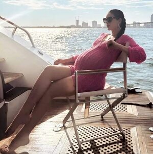 Nadia Ferreira, ansiosa y feliz a semanas de la llegada de su bebé - Gente - ABC Color