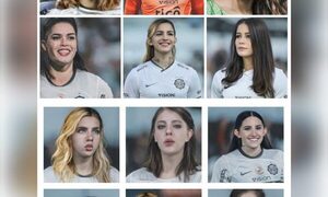 Hinchas mostraron cómo son los peloteros franjeados en versión mujer