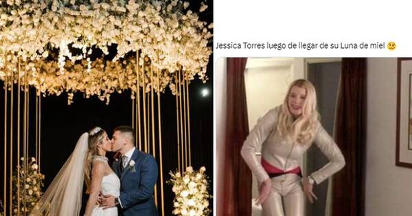 La Nación / Entérate del impacto mediático de la boda de Jessica Torres