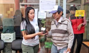 Entregan plantines por Día Mundial del Medio Ambiente